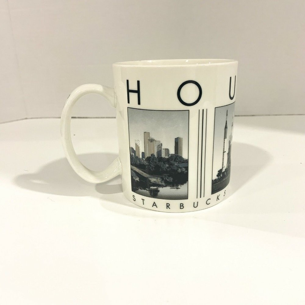 2005 Starbucks Barista HOUSTON City Scenes Series 16 Oz. Ceramic Mug
